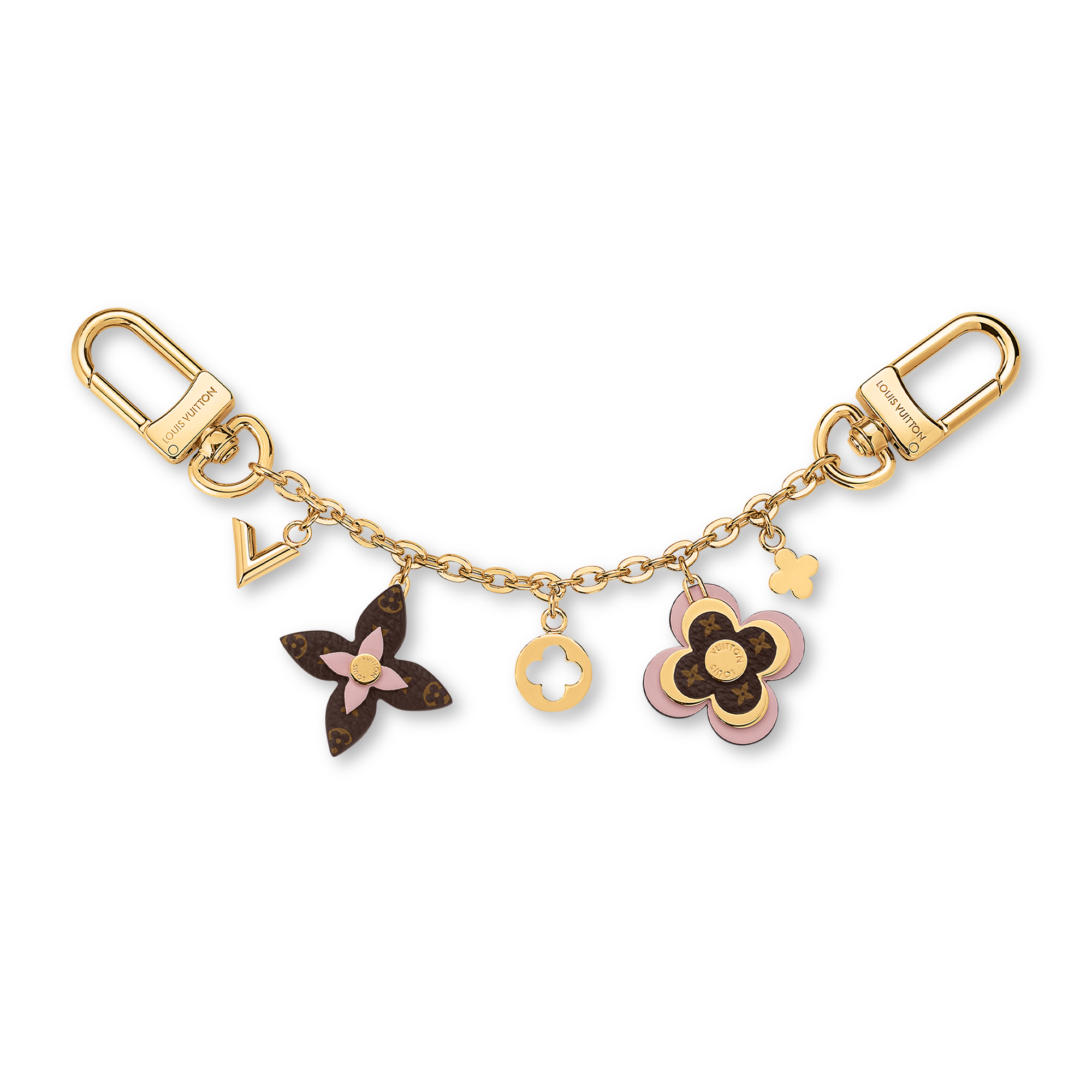 Louis Vuitton フラワーチャーム Charm de Bolsa com Corrente Blooming Flowers S00 - Acessórios